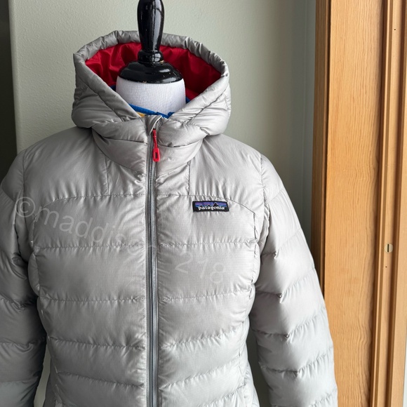 Patagonia Hi-Loft Down Hoody Jacket Small Drifter Gray 600-fill power down S - Picture 4 of 15